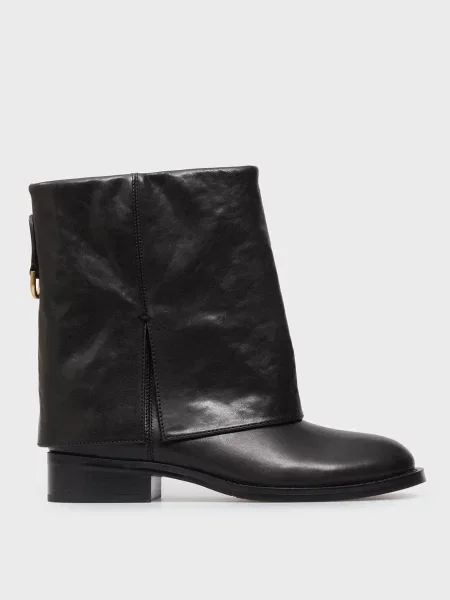 Кожаные сапоги Prpy черные