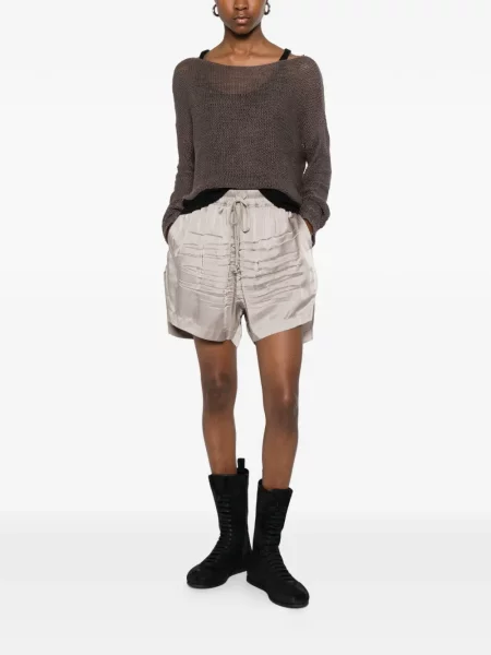 Pantaloni scurți Rick Owens cu cordon