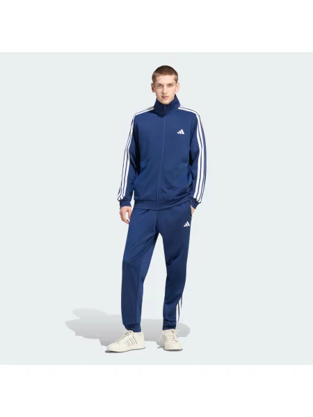 ADIDAS SPORTSWEAR Costum de trening Dayready albastru închis alb