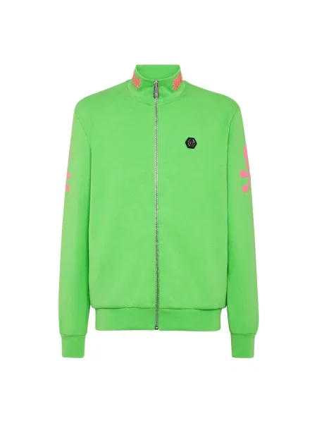 Bluza Philipp Plein do biegania zielona