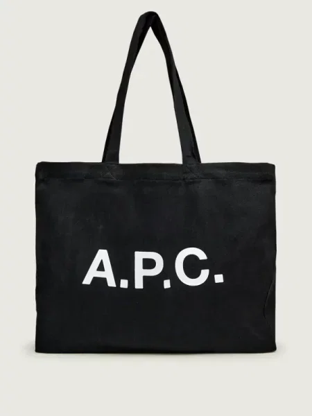 A.P.C. Geantă shopper DIANE negru