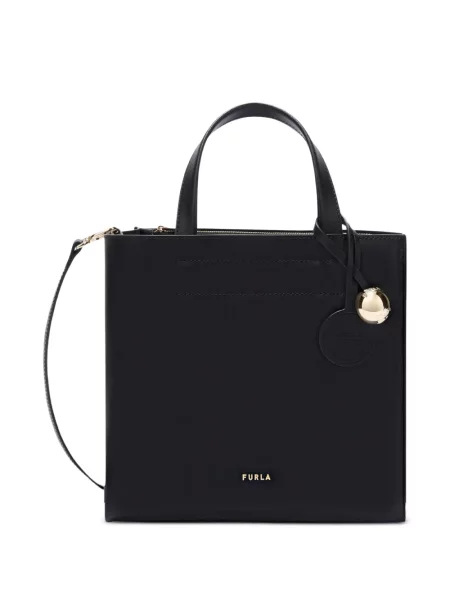 Geantă de mână Furla din piele negru