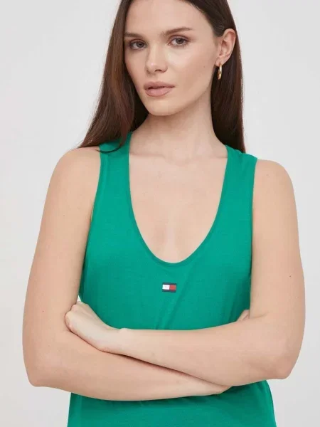 Топ Tommy Hilfiger зелено