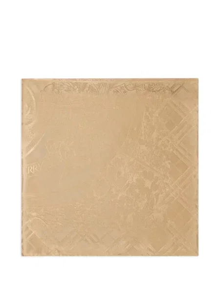 Fular Burberry de mătase cu model floral