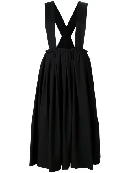 Fusta plisata Comme Des Garçons plisată negru