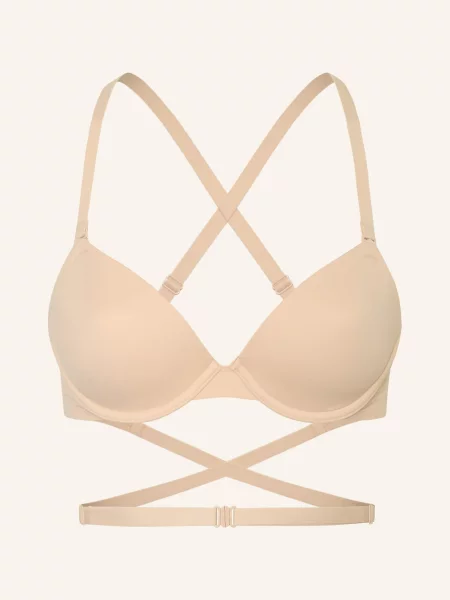 Chantelle Biustonosz Z Fiszbinami Open Back beige beżowy