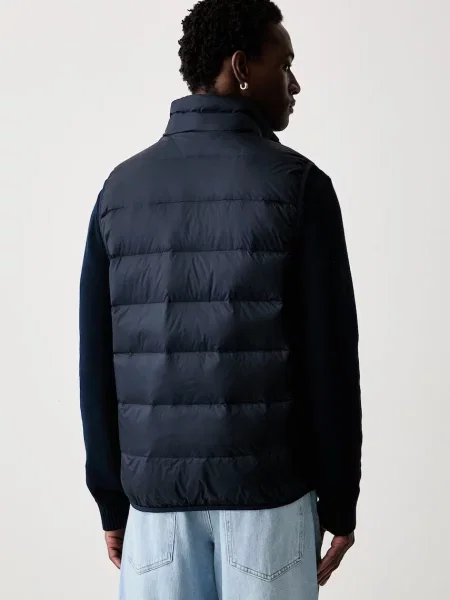 Tommy Jeans bezrękawnik puchowy granatowa