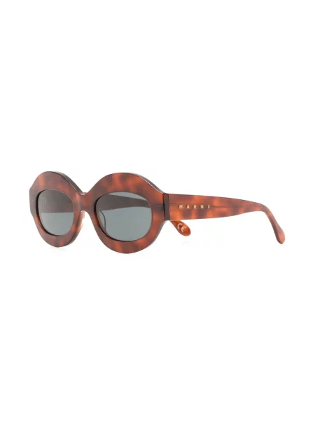 Sluneční brýle Marni Eyewear hnědé