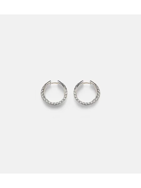 Cercei David Yurman argintiu