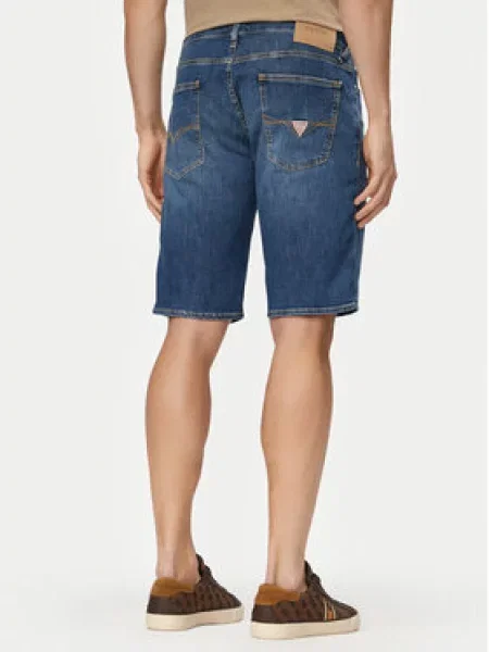 Džínové šortky Guess modré