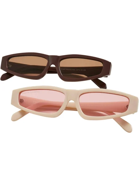 Urban Classics Ochelari de soare Lefkada / maro / maro deschis / rosé bej