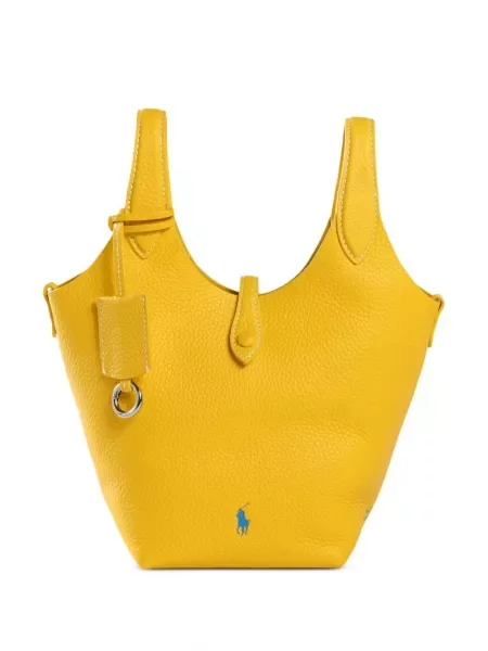 Geantă Polo Ralph Lauren galben