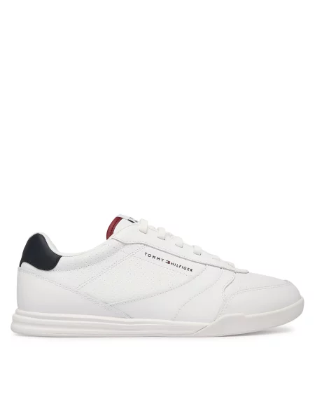 TOMMY HILFIGER Tenisky Lopro námořnická modř / červená bílá