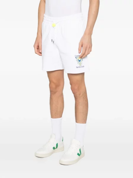 Pantaloni scurți de sport Casablanca alb