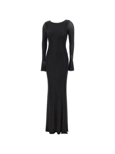 Stras rochie maxi Twenty Fourhaitch negru