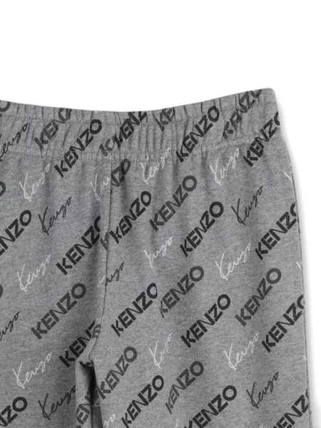 Pantaloni copii Kenzo gri