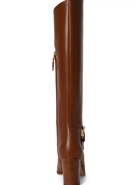 Кожаные сапоги Lauren Ralph Lauren