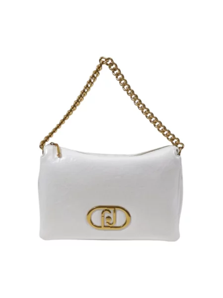 Torebka skórzana Liu Jo elegancka ze skóry ekologicznej biała