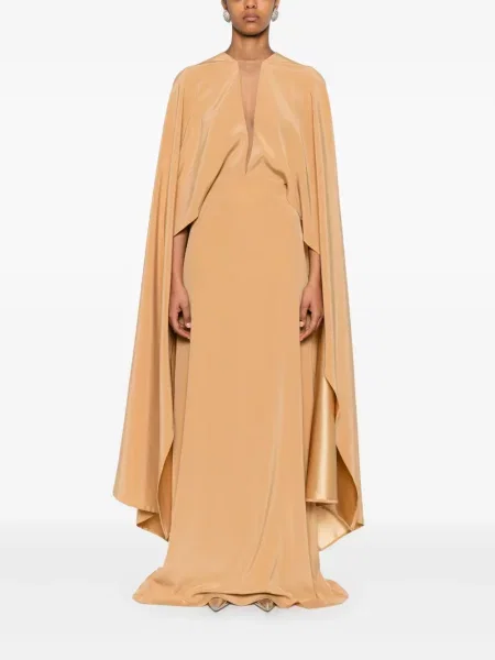 Rochie Stephane Rolland din crep galben