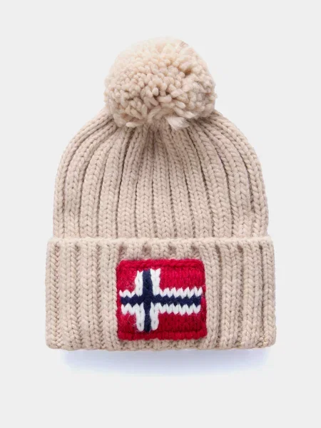 Napapijri Шапка Акрил/вовна білий