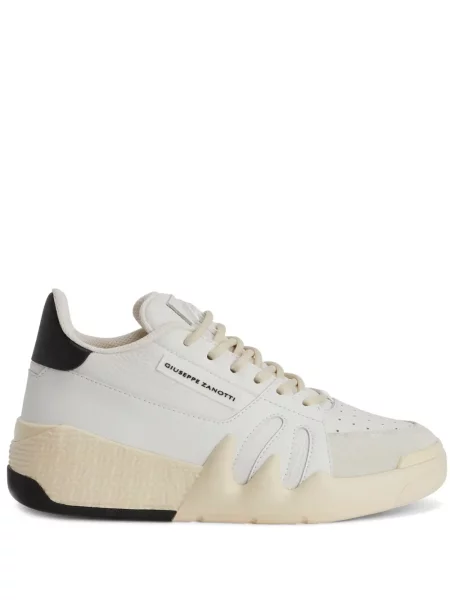 Sneakerși Giuseppe Zanotti din piele alb