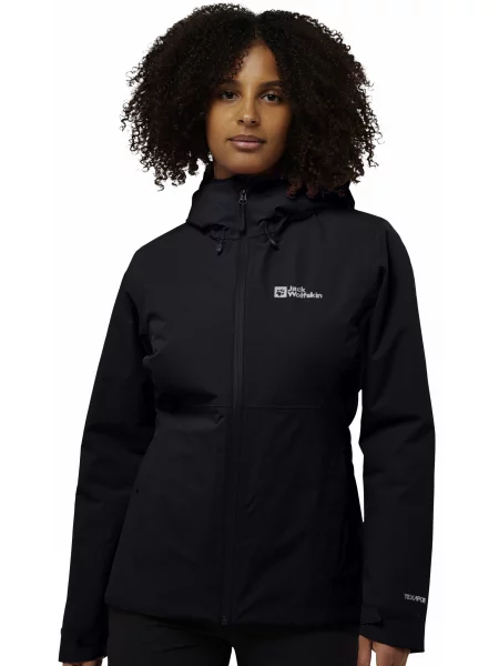 Зимова куртка Jack Wolfskin Wisper ins jkt w чорний