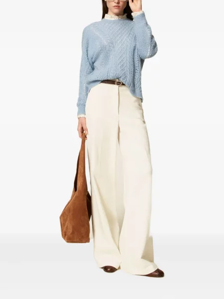 Pulover Twinset business albastru