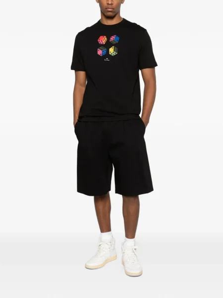 Tricou Ps Paul Smith cu imagine negru