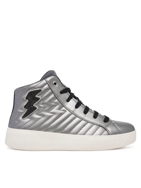 Geox Sneakersy J Mikiroshi D strieborná