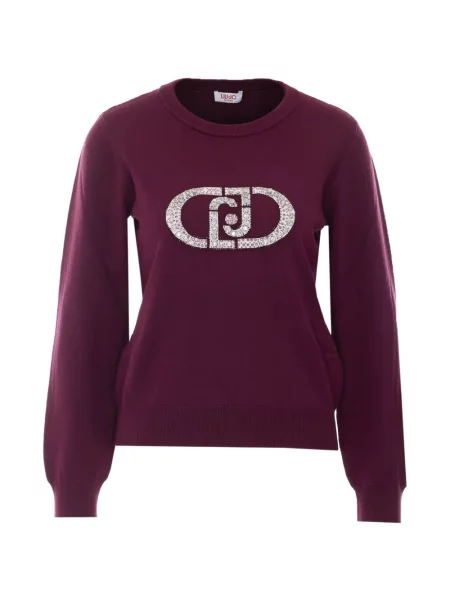 Pulover Liu Jo cu autograf violet