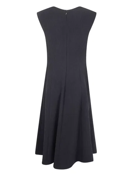 Rochie Emporio Armani cu decolteu în V de costum negru