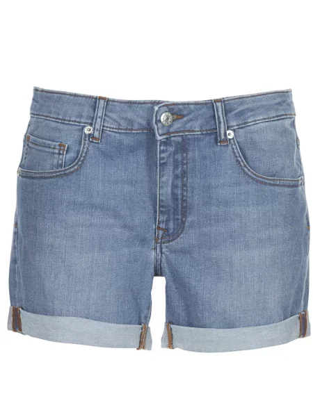 Bermuda kratke hlače Moony Mood modra