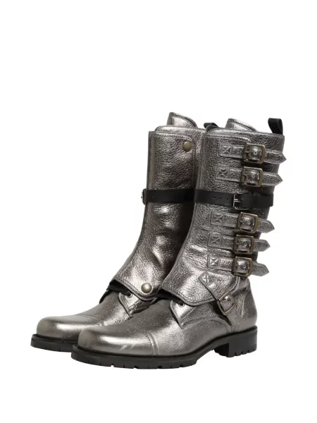 Botine Dolce & Gabbana cu cataramă gri