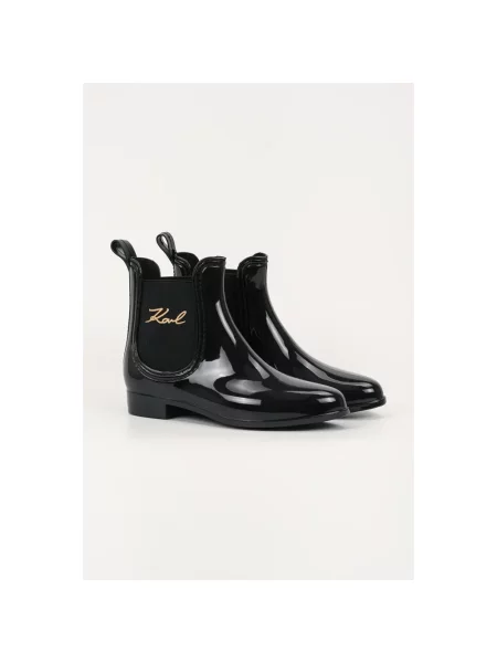 KARL LAGERFELD Kalosze Kalosh II czarny