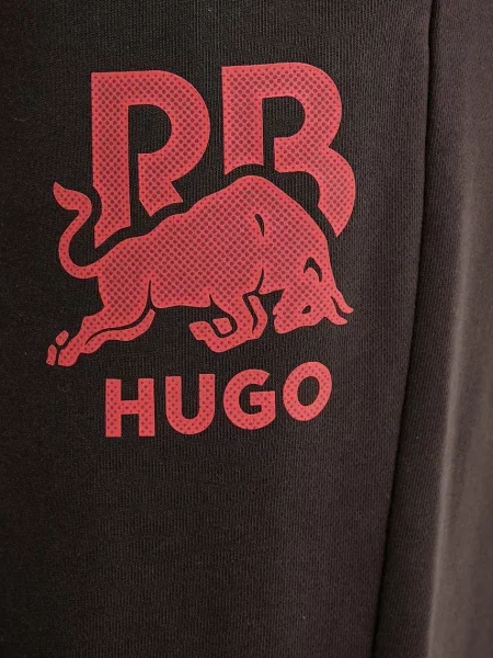 Спортивні штани HUGO з принтом коричневий