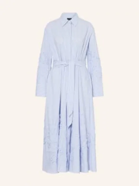 Marc Cain Sukienka Koszulowa blau niebieska