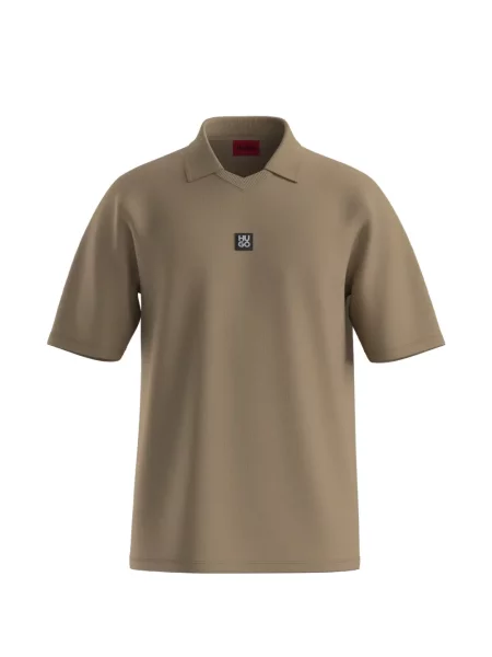 Tricou Hugo cu autograf maro