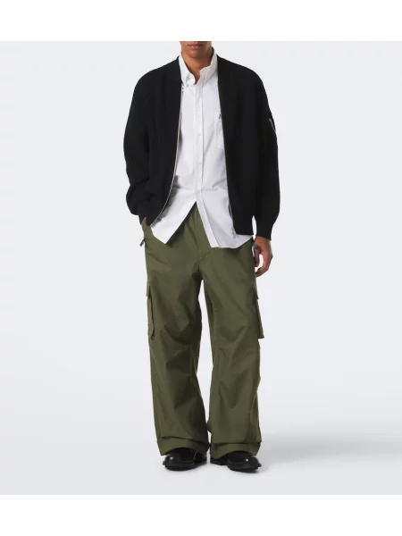 Vlnený kardigán Comme Des Garçons Homme čierna