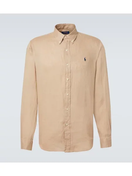 Cămașă Polo Ralph Lauren de in bej