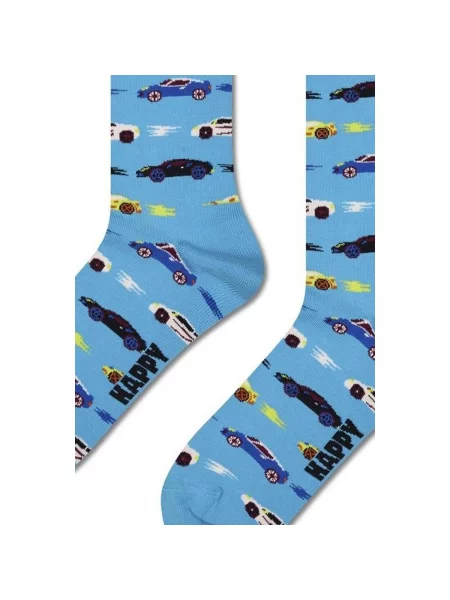 Csíkos alsó Happy Socks kék