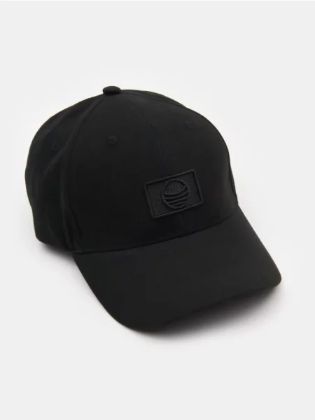 Sinsay Regulowana czapka z daszkiem czarny