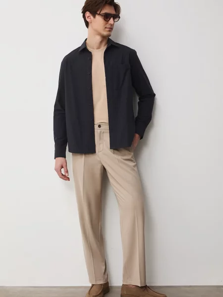 Medicine koszula z bawełną szara