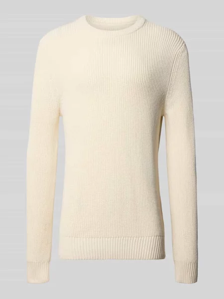 Sweter z dzianiny z okrągłym dekoltem Mcneal