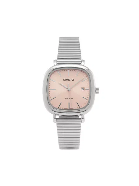 Casio Zegarek Srebrny szary