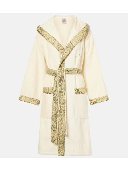 Halat Etro din material terry verde