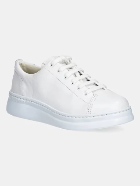 Camper Buty skórzane Runner Up białe
