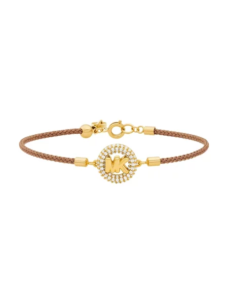 MICHAEL Michael Kors Zapestnica svetlo / zlata rjava