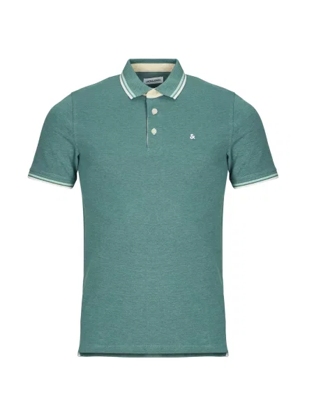 Polo majica Jack & Jones s kratkimi rokavi zelena