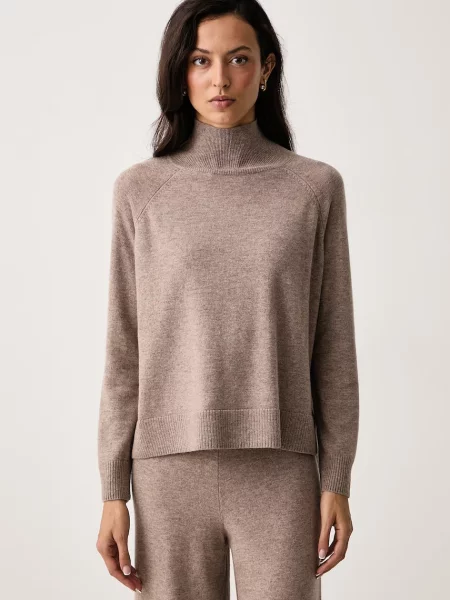 Weekend Max Mara pulover pentru femei din lână WKDZARINA bej