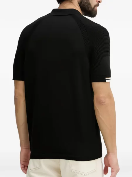 Tricou polo Boss negru